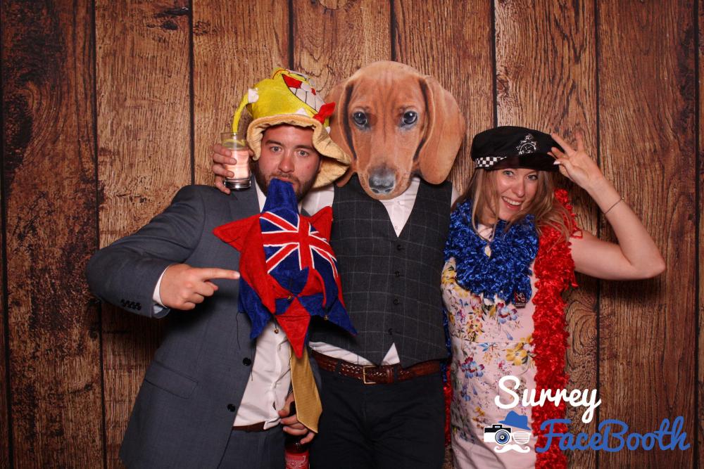 Mr & Mrs Denning | View more photos from the event at galleries.surreyfacebooth.co.uk/u/Surrey-FaceBooth/Mr-Mrs-Denning